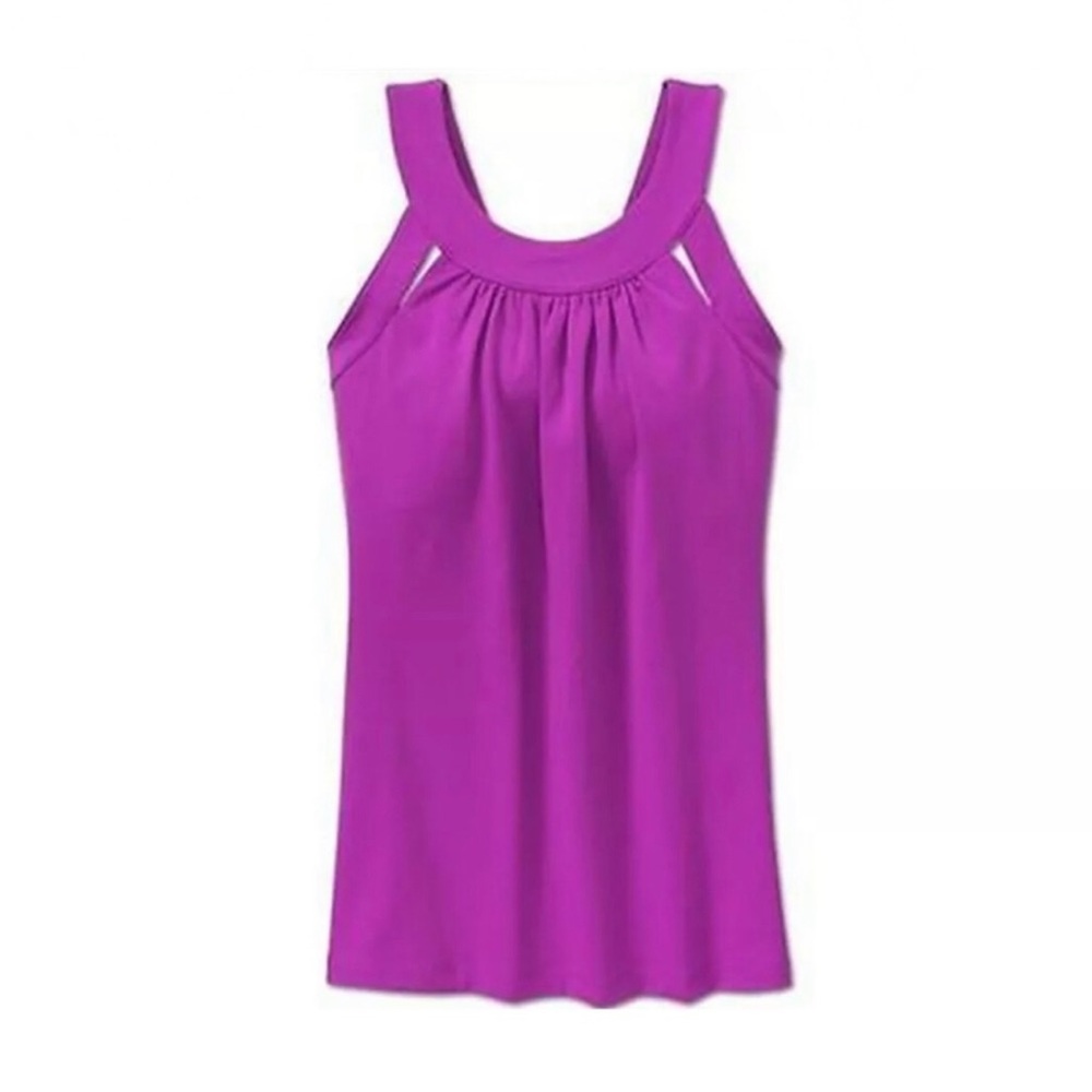 Athleta Second Glance Tank Top Athletic Built In Sports Bra Womens XXS